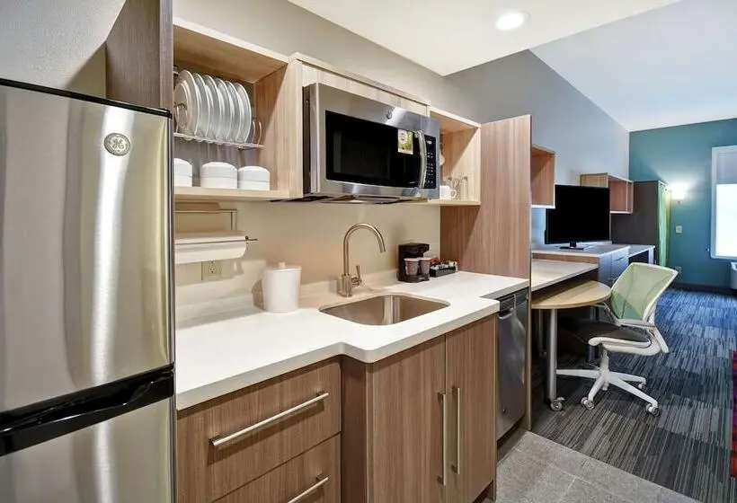ダブルベッドのスタンダードスタジオ, Home2 Suites By Hilton Birmingham Fultondale
