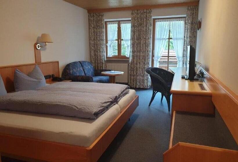 غرفة قياسية مزوَّدة بشُرفة, Landhaus Beim Joaser