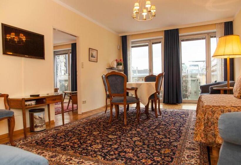 带1个卧室的豪华公寓, Pension Sacher   Apartments Am Stephansplatz