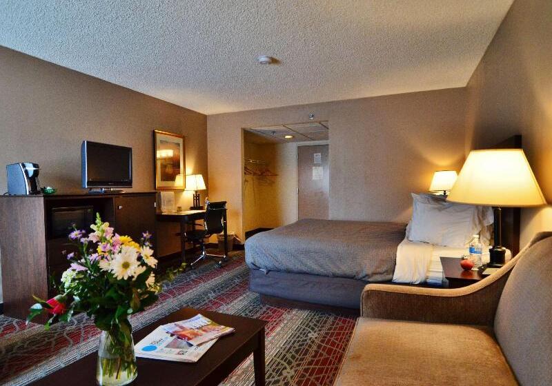 غرفة قياسية سرير كينج, Best Western Saranac Lake
