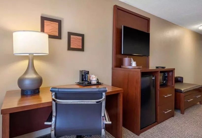２ダブルベッドのスタンダードルーム, Comfort Inn Memphis Downtown