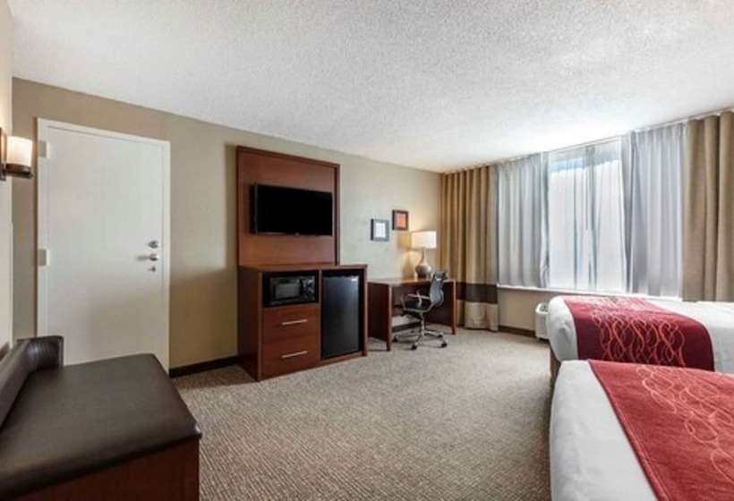 غرفه قياسيه سريرين مزدوجين, Comfort Inn Memphis Downtown