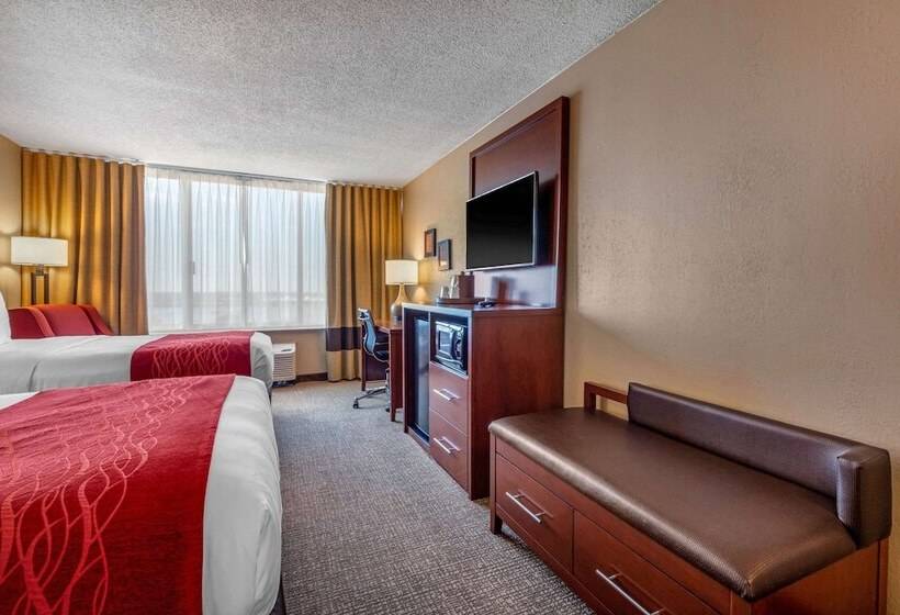 غرفه قياسيه سريرين مزدوجين, Comfort Inn Memphis Downtown