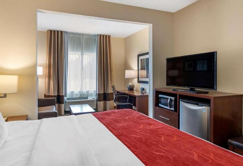 스위트 킹사이즈 침대, Comfort Suites Columbus West Hilliard