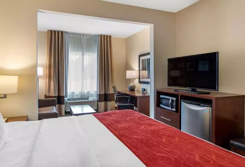 キングサイズベッドのスイートルーム, Comfort Suites Columbus West Hilliard