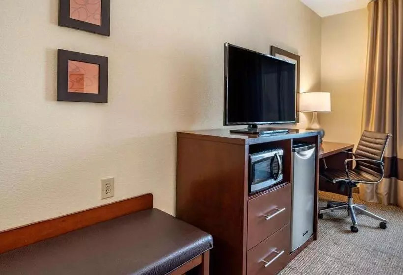 キングサイズベッドのスタンダードルーム, Comfort Suites Columbus West Hilliard