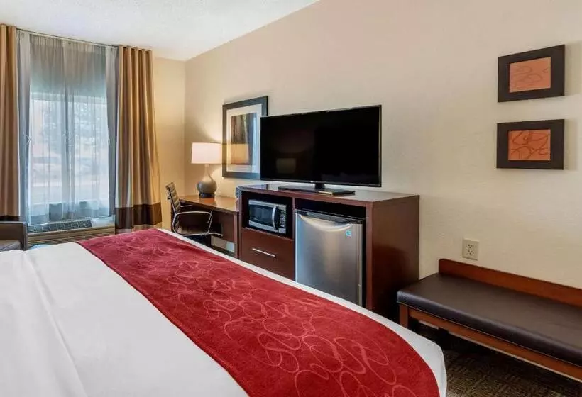 身障者適用キングサイズベッドルーム, Comfort Suites Columbus West Hilliard