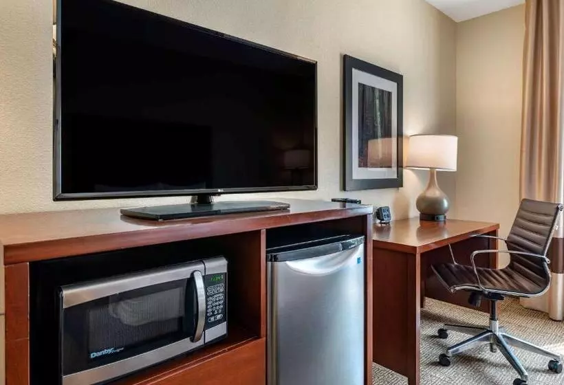 身障者適用クイーンサイズベッドルーム, Comfort Suites Columbus West Hilliard