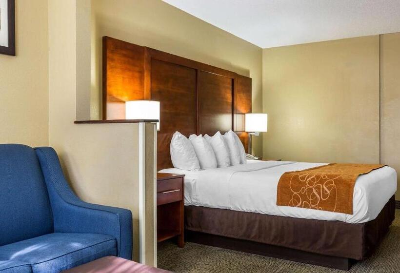 キングサイズベッドのスイートルーム, Comfort Suites Near I 80 And I 94