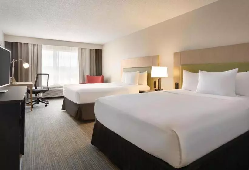 身障者適用スタンダードルーム, Country Inn & Suites By Radisson, Brooklyn Center, Mn