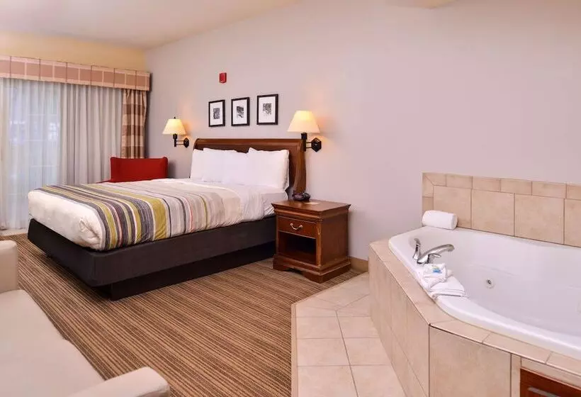 ハイドロマッサージバス付きスイート, Country Inn & Suites By Radisson, Omaha Airport, Ia