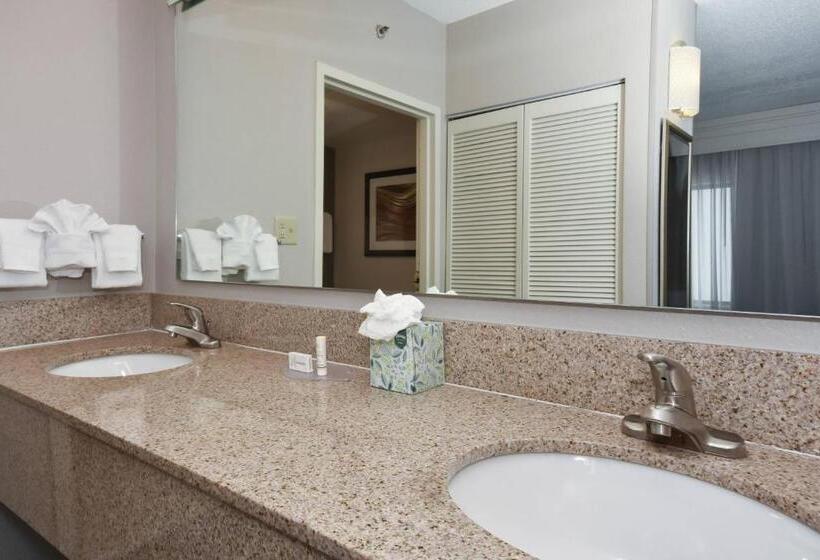 キングサイズベッドのスイートルーム, Courtyard By Marriott Charlotte Matthews