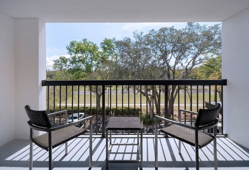 جناح مزوَّد بشرفة, Courtyard Tampa North/i75 Fletcher