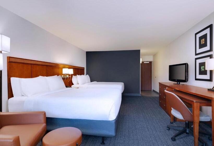 장애인을 위한 퀸사이즈 스탠다드 룸, Courtyard Tampa North/i75 Fletcher