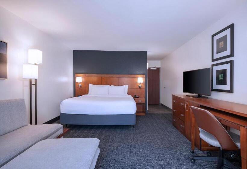 غرفة قياسية مزوَّدة بشُرفة, Courtyard Tampa North/i75 Fletcher