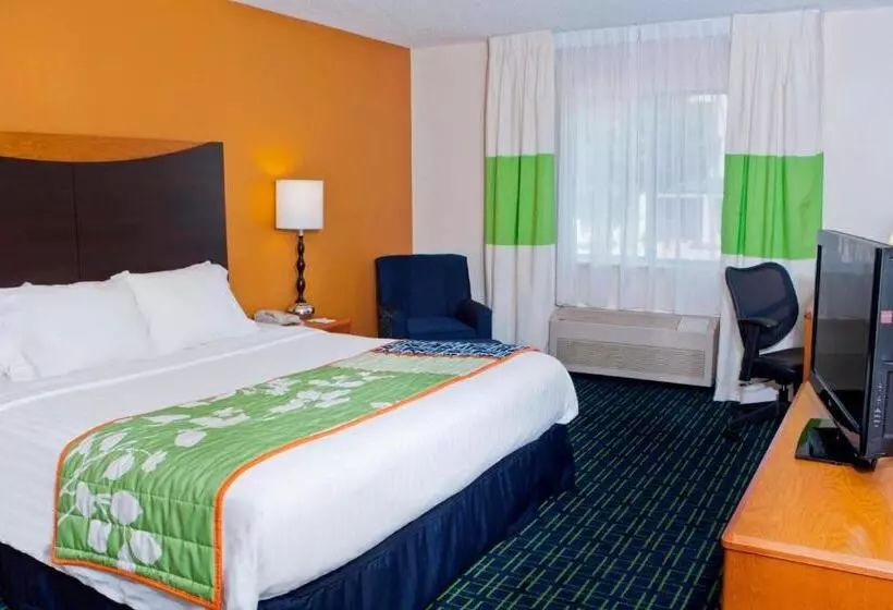 キングサイズベッドのスタンダードルーム, Fairfield Inn & Suites By Marriott Memphis East Galleria