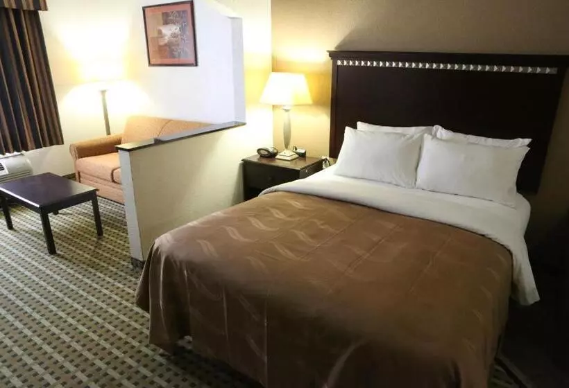 キングサイズベッドのスイートルーム, Quality Suites Burleson   Ft Worth