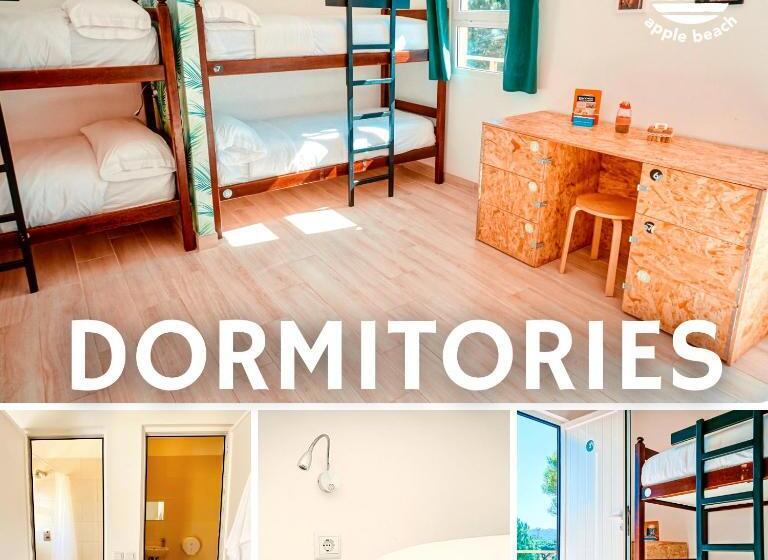 تختخواب در اتاق مشترک, Oasis Backpackers Hostel Sintra Surf