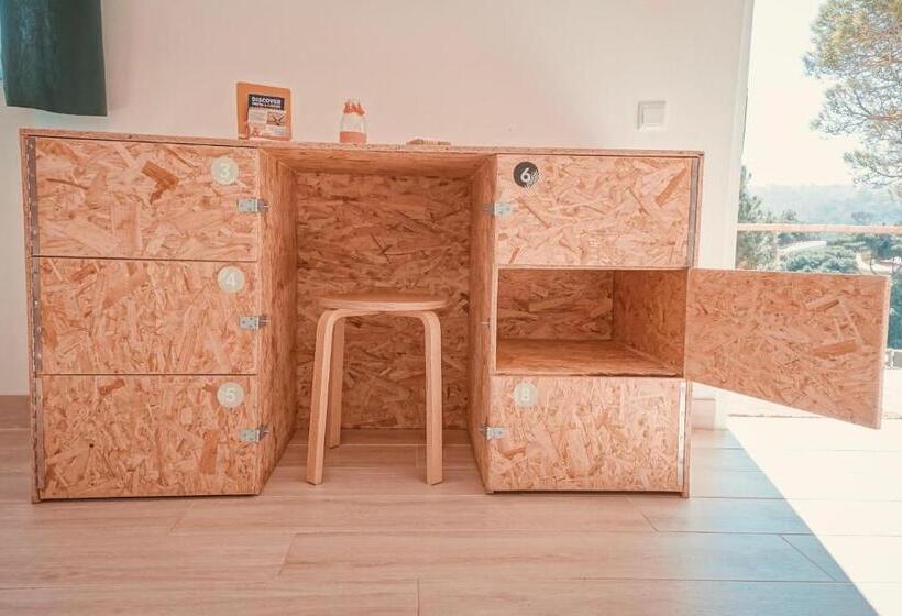 تختخواب در اتاق مشترک, Oasis Backpackers Hostel Sintra Surf