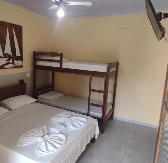 이코노이 4인룸, Pousada Flor De Jambo