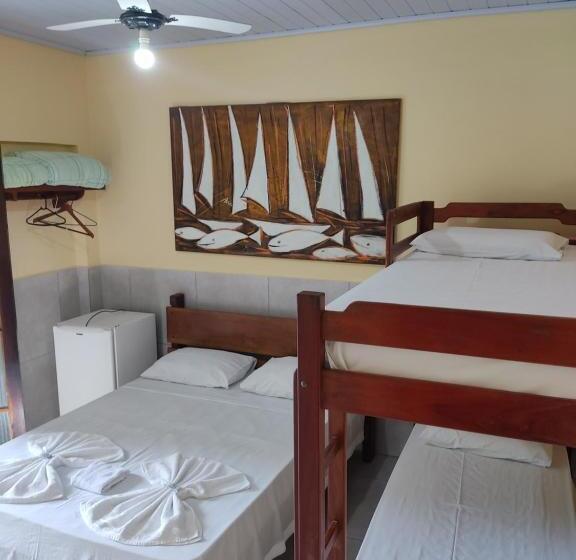 이코노이 4인룸, Pousada Flor De Jambo