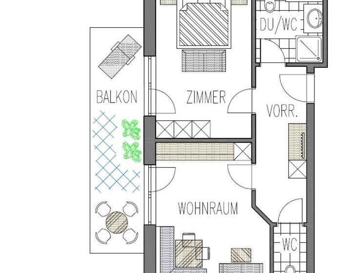 1 Sovrums Lägenhet, Terra Rossa