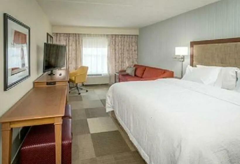 キングサイドベッドのスタンダードワンルーム, Hampton Inn & Suites Kutztown