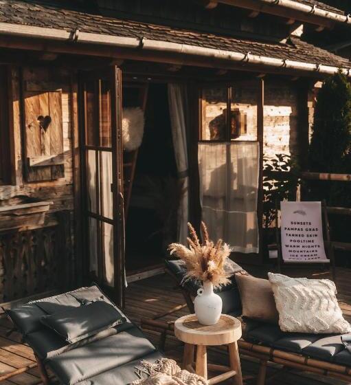 شاليه غرفة نوم واحدة, Jufenalm Boho Hotel & Restaurant