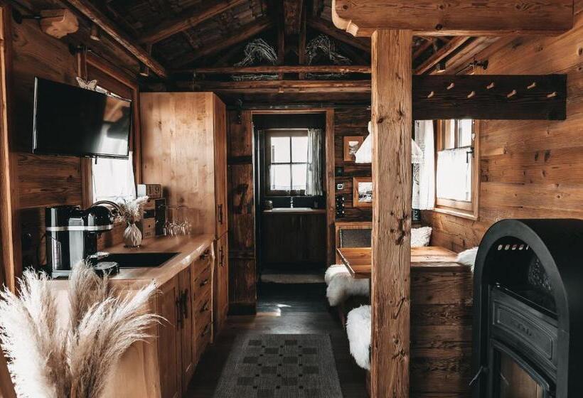 شاليه غرفة نوم واحدة, Jufenalm Boho Hotel & Restaurant