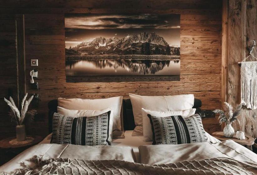 جناح مطلّ علي الجبل, Jufenalm Boho Hotel & Restaurant