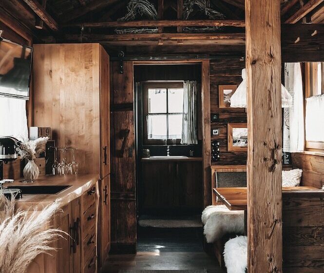 شاليه غرفة نوم واحدة, Jufenalm Boho Hotel & Restaurant