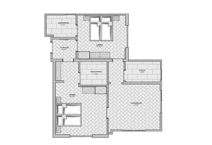 آپارتمان 2 خوابه, Apart Sunnhäusl