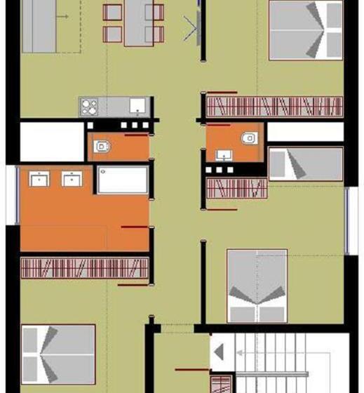 דירת שלושה חדרים, Pension Ferdinand