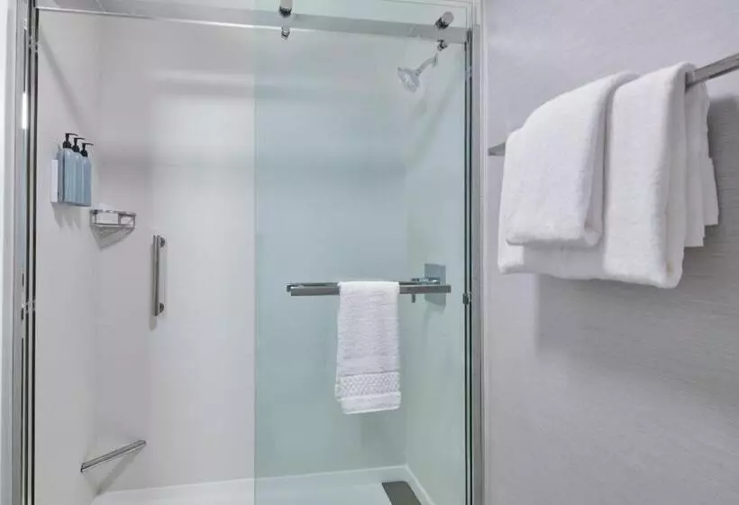キングサイズベッドのスタンダードルーム, Courtyard By Marriott Detroit Livonia