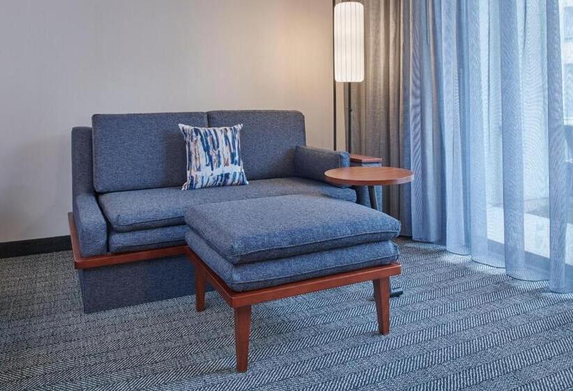 스탠다드 룸 킹사이즈 침대, Courtyard By Marriott Detroit Livonia