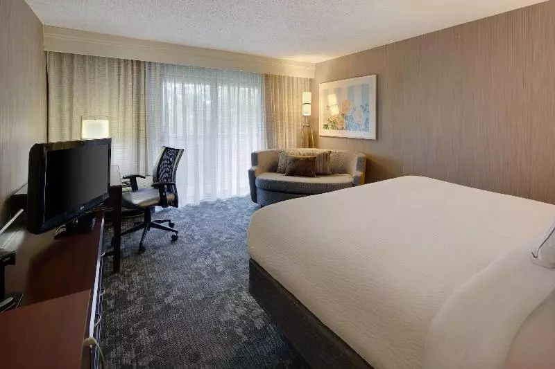 اتاق استاندارد با تخت بزرگ, Courtyard Grand Rapids Airport