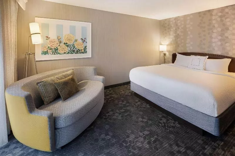 اتاق استاندارد با تخت بزرگ, Courtyard Grand Rapids Airport