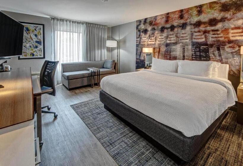 اتاق استاندارد با تخت بزرگ, Courtyard By Marriott Nashville Vanderbilt West End