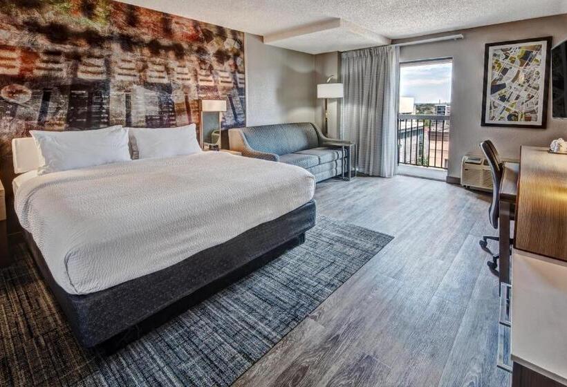 اتاق استاندارد با تخت بزرگ, Courtyard By Marriott Nashville Vanderbilt West End