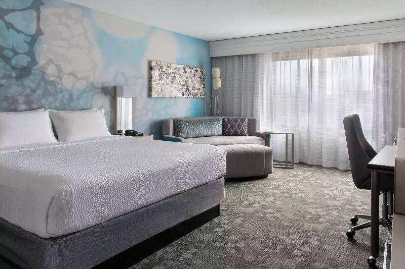 キングサイズベッドのスタンダードルーム, Courtyard By Marriott Newburgh Stewart Airport