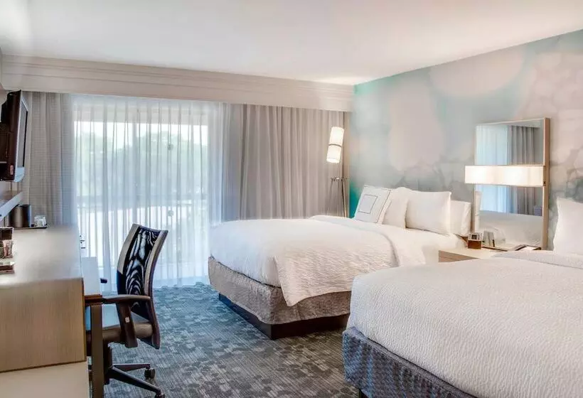 ２ダブルベッドのスタンダードルーム, Courtyard By Marriott Ocala