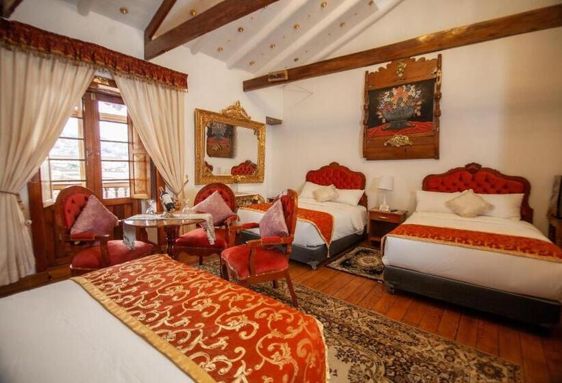 デラックストリプルルーム, Casona Corrales Hotel Boutique