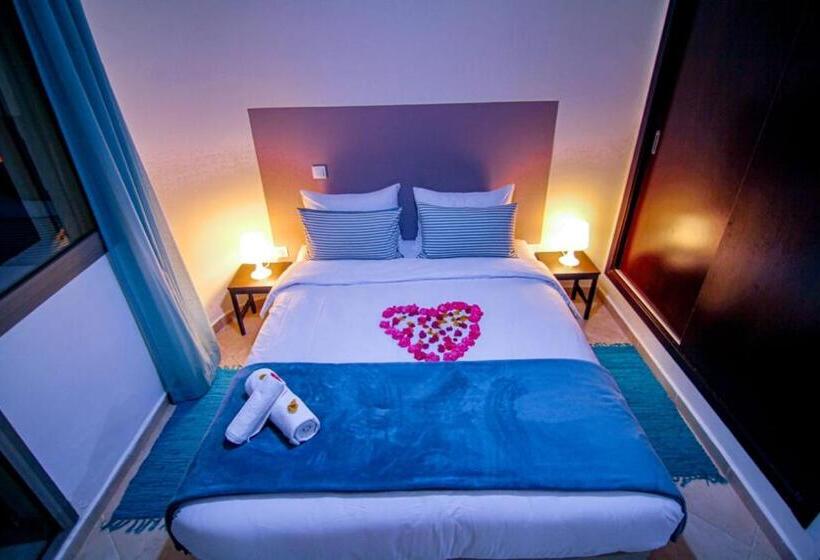 带1个卧室的带海景的公寓, Kenz Mehdia Hôtel Ressort