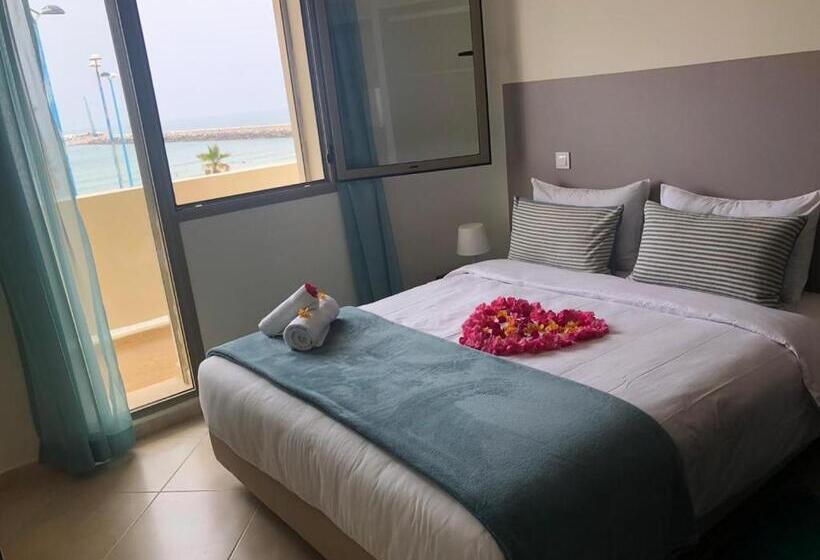 带1个卧室的带海景的公寓, Kenz Mehdia Hôtel Ressort