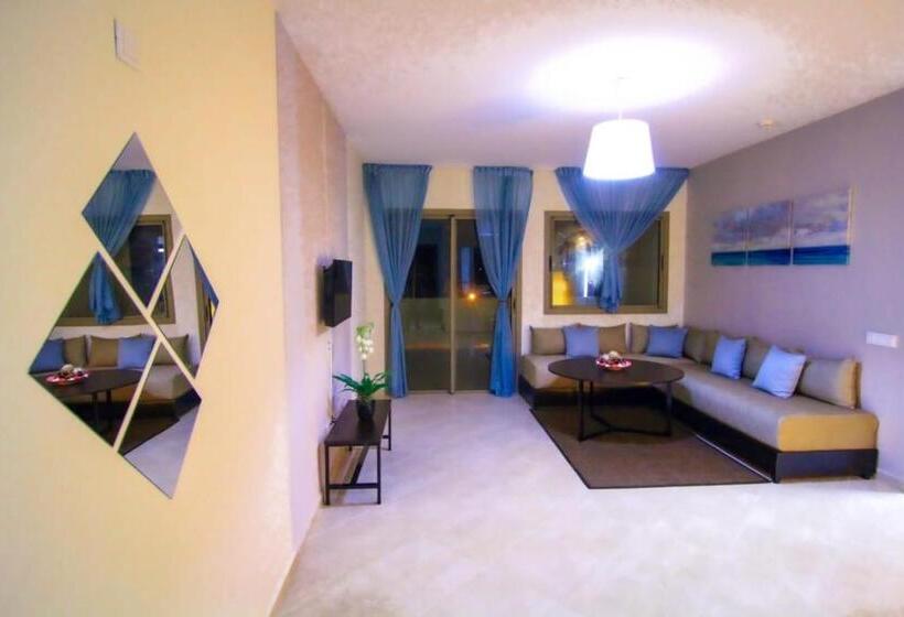 带1个卧室带泳池的公寓, Kenz Mehdia Hôtel Ressort