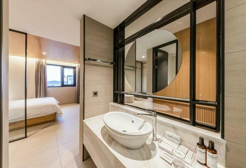キングサイズベッドのスイートルーム, Brown Dot Hotel Ulsan Sincheon