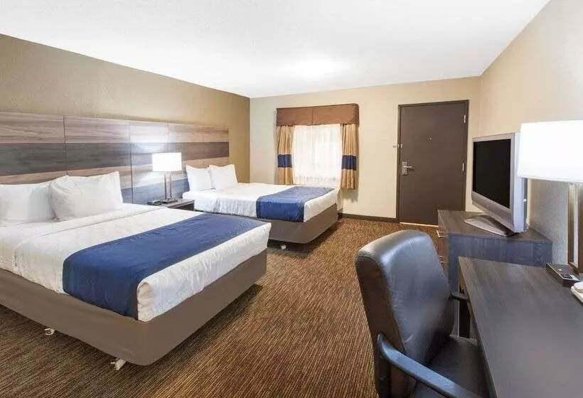 اتاق استاندارد با 2 تخت دوبل, Baymont By Wyndham Downtown Detroit