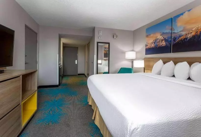 キングサイズベッドのスタンダードルーム, Days Inn & Suites By Wyndham Denver International Airport