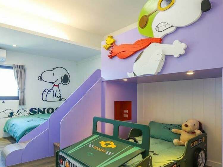 اتاق استاندارد چهار تخته, Wujie Childlike B&b