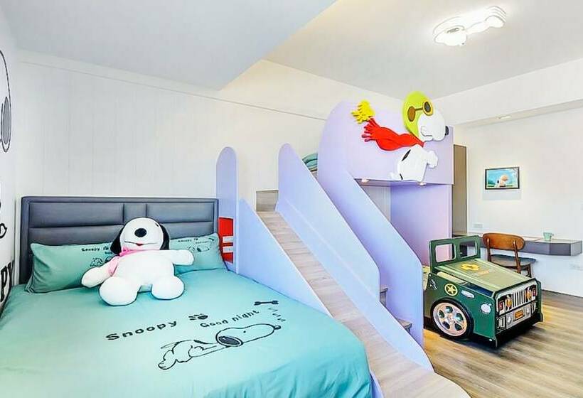 اتاق استاندارد چهار تخته, Wujie Childlike B&b